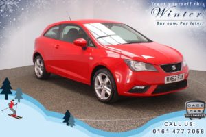 Used 2013 RED SEAT IBIZA Hatchback 1.4 TOCA 3d 85 BHP (reg. 2013-02-07) for sale in Oldham