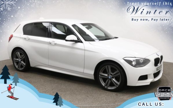 Used 2013 WHITE BMW 1 SERIES Hatchback 2.0 120D XDRIVE M SPORT 5d 181 BHP (reg. 2013-07-26) for sale in Bury