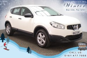 Used 2013 WHITE NISSAN QASHQAI Hatchback 1.5 VISIA DCI 5d 110 BHP (reg. 2013-05-07) for sale in Oldham