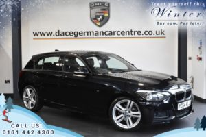Used 2014 BLACK BMW 1 SERIES Hatchback 2.0 116D M SPORT 5DR 114 BHP (reg. 2014-11-27) for sale in Worsley