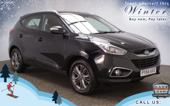 Used 2014 BLACK HYUNDAI IX35 Estate 1.7 SE CRDI 5d 114 BHP (reg. 2014-11-18) for sale in Oldham