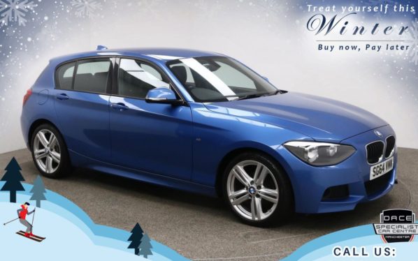 Used 2014 BLUE BMW 1 SERIES Hatchback 1.6 116I M SPORT 5d 135 BHP (reg. 2014-09-16) for sale in Bury