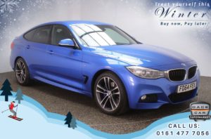 Used 2014 BLUE BMW 3 SERIES GRAN TURISMO Hatchback 2.0 318D M SPORT GRAN TURISMO 5d 141 BHP (reg. 2014-11-27) for sale in Oldham