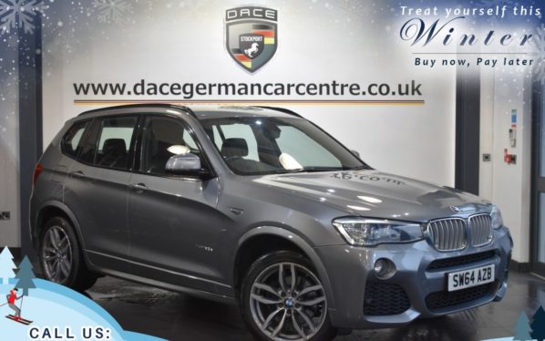 Used 2014 GREY BMW X3 4x4 3.0 XDRIVE30D M SPORT 5DR AUTO 255 BHP (reg. 2014-11-20) for sale in Worsley