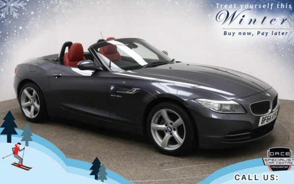 Used 2014 GREY BMW Z4 Convertible 2.0 Z4 SDRIVE20I ROADSTER 2d AUTO 181 BHP (reg. 2014-11-30) for sale in Bury