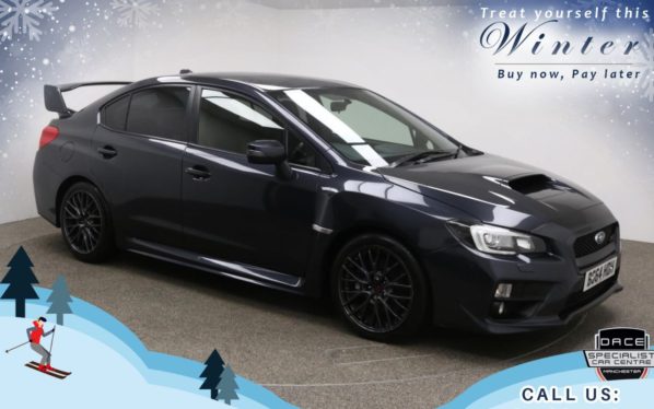 Used 2014 GREY SUBARU WRX Saloon 2.5 STI TYPE UK 4d 300 BHP (reg. 2014-11-28) for sale in Bury