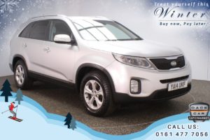 Used 2014 SILVER KIA SORENTO 4x4 2.2 CRDI KX-2 5d 194 BHP (reg. 2014-04-23) for sale in Oldham