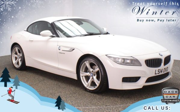 Used 2014 WHITE BMW Z4 Convertible 2.0 Z4 SDRIVE20I M SPORT ROADSTER 2d AUTO 181 BHP (reg. 2014-03-26) for sale in Oldham