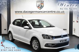 Used 2014 WHITE VOLKSWAGEN POLO Hatchback 1.0 SE 3d 60 BHP (reg. 2014-12-01) for sale in Worsley