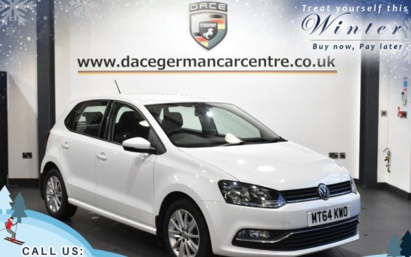 Used 2014 WHITE VOLKSWAGEN POLO Hatchback 1.0 SE 3d 60 BHP (reg. 2014-12-01) for sale in Worsley