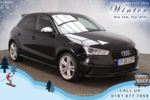 Used 2015 BLACK AUDI S1 Hatchback 2.0 S1 QUATTRO SPORTBACK 5d 228 BHP (reg. 2015-04-24) for sale in Oldham
