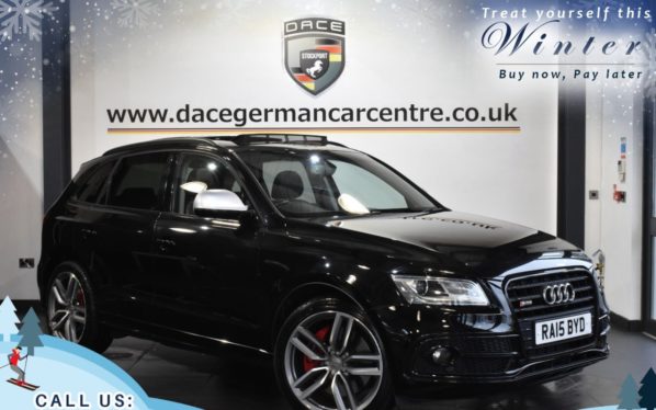 Used 2015 BLACK AUDI SQ5 4x4 3.0 TDI QUATTRO 5DR AUTO 309 BHP  and pound;4k of extras!!! (reg. 2015-08-14) for sale in Worsley