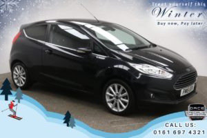 Used 2015 BLACK FORD FIESTA Hatchback 1.5 TITANIUM TDCI 3d 74 BHP (reg. 2015-07-06) for sale in Bury
