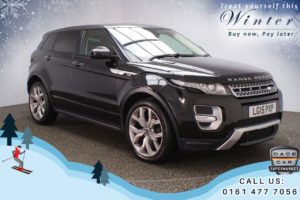 Used 2015 BLACK LAND ROVER RANGE ROVER EVOQUE 4x4 2.2 SD4 AUTOBIOGRAPHY 5d 190 BHP (reg. 2015-03-27) for sale in Oldham