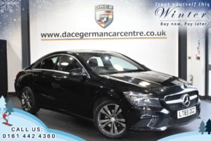 Used 2015 BLACK MERCEDES-BENZ CLA Coupe 2.1 CLA200 CDI SPORT 4DR AUTO 136 BHP (reg. 2015-09-01) for sale in Worsley