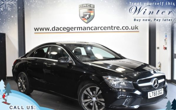 Used 2015 BLACK MERCEDES-BENZ CLA Coupe 2.1 CLA200 CDI SPORT 4DR AUTO 136 BHP (reg. 2015-09-01) for sale in Worsley