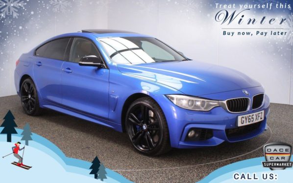 Used 2015 BLUE BMW 4 SERIES Coupe 3.0 435D XDRIVE M SPORT GRAN COUPE 4d AUTO 309 BHP (reg. 2015-12-16) for sale in Oldham