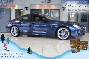 Used 2015 BLUE BMW 6 SERIES Coupe 3.0 640D M SPORT GRAN COUPE 4d AUTO 309 BHP (reg. 2015-06-30) for sale in Bredbury