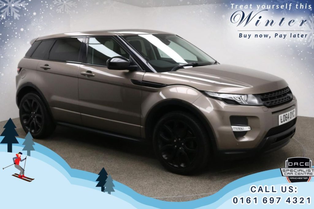 Used 2015 BROWN LAND ROVER RANGE ROVER EVOQUE Estate 2.2 SD4 DYNAMIC 5d 190 BHP (reg. 2015-01-30) for sale in Bury