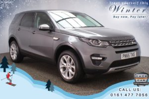 Used 2015 GREY LAND ROVER DISCOVERY SPORT Estate 2.0 TD4 HSE 5d 180 BHP (reg. 2015-09-14) for sale in Oldham