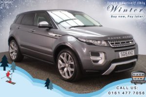 Used 2015 GREY LAND ROVER RANGE ROVER EVOQUE 4x4 2.2 SD4 AUTOBIOGRAPHY 5d AUTO 190 BHP (reg. 2015-03-07) for sale in Oldham