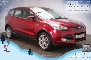 Used 2015 RED FORD KUGA Hatchback 2.0 TITANIUM X SPORT TDCI 5d 177 BHP (reg. 2015-03-01) for sale in Oldham