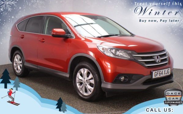Used 2015 RED HONDA CR-V 4x4 2.0 I-VTEC SE-T 5d 153 BHP (reg. 2015-01-24) for sale in Oldham