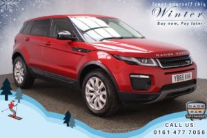 Used 2015 RED LAND ROVER RANGE ROVER EVOQUE 4x4 2.0 TD4 SE TECH 5d 177 BHP (reg. 2015-11-27) for sale in Oldham