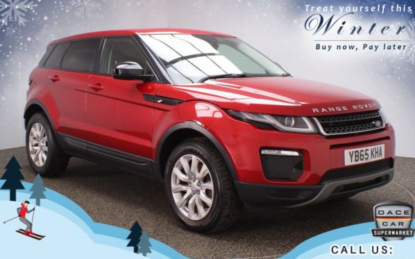 Used 2015 RED LAND ROVER RANGE ROVER EVOQUE 4x4 2.0 TD4 SE TECH 5d 177 BHP (reg. 2015-11-27) for sale in Oldham