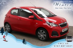 Used 2015 RED PEUGEOT 108 Hatchback 1.0 ACTIVE 5d 68 BHP (reg. 2015-09-18) for sale in Bury