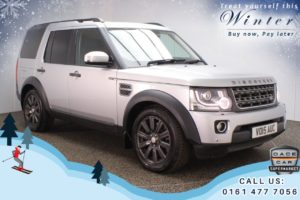 Used 2015 SILVER LAND ROVER DISCOVERY 4x4 3.0 SDV6 COMMERCIAL XS 5d 255 BHP NO VAT (reg. 2015-03-05) for sale in Oldham