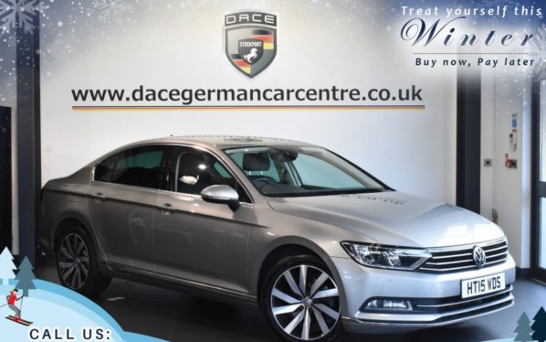 Used 2015 SILVER VOLKSWAGEN PASSAT Saloon 2.0 GT TDI BLUEMOTION TECHNOLOGY DSG 4DR AUTO 148 BHP (reg. 2015-07-28) for sale in Worsley