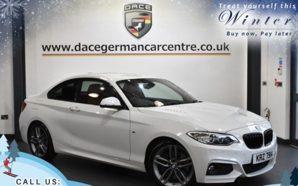 Used 2015 WHITE BMW 2 SERIES Coupe 220D M SPORT 2DR 190BHP (reg. 2015-06-24) for sale in Worsley