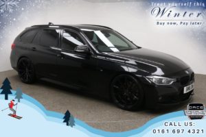 Used 2016 BLACK BMW 3 SERIES Estate 3.0 330D M SPORT TOURING 5d 255 BHP (reg. 2016-06-21) for sale in Bury