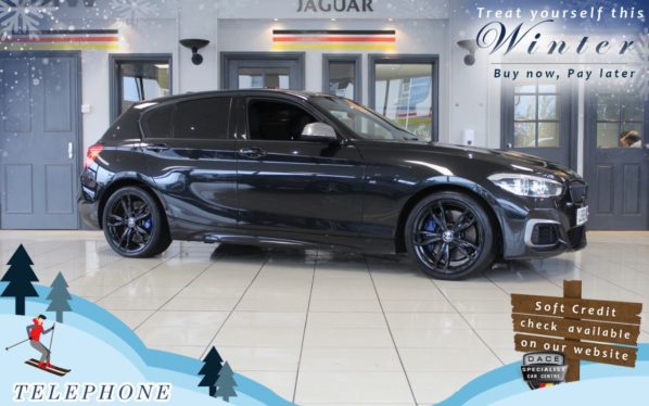 Used 2016 BLACK BMW M135I Hatchback 3.0 M135I 5d AUTO 322 BHP (reg. 2016-01-29) for sale in Bredbury