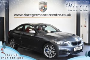 Used 2016 GREY BMW 2 SERIES Coupe 3.0 M235I 2DR AUTO 322 BHP (reg. 2016-06-28) for sale in Worsley