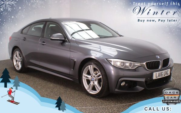 Used 2016 GREY BMW 4 SERIES GRAN COUPE Coupe 2.0 420D XDRIVE M SPORT GRAN COUPE 4d 188 BHP (reg. 2016-06-30) for sale in Oldham
