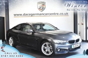 Used 2016 GREY BMW 4 SERIES Coupe 2.0 420D M SPORT AUTO 2DR 188 BHP (reg. 2016-01-25) for sale in Worsley
