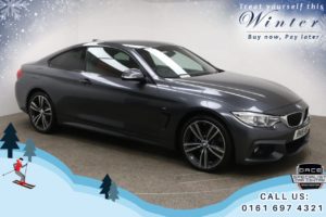 Used 2016 GREY BMW 4 SERIES Coupe 2.0 420D XDRIVE M SPORT 2d AUTO 188 BHP (reg. 2016-03-07) for sale in Bury