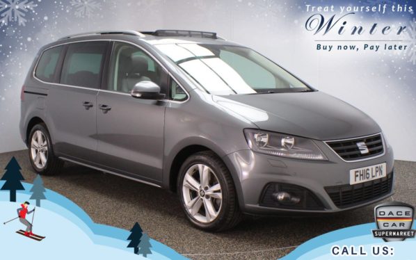 Used 2016 GREY SEAT ALHAMBRA MPV 2.0 TDI ECOMOTIVE SE LUX 5d 150 BHP (reg. 2016-05-23) for sale in Oldham