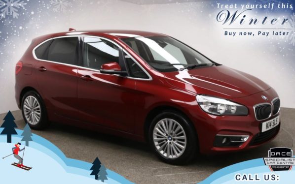 Used 2016 RED BMW 2 SERIES ACTIVE TOURER MPV 1.5 218I LUXURY ACTIVE TOURER 5d 134 BHP (reg. 2016-02-27) for sale in Bury