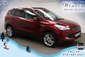 Used 2016 RED FORD KUGA Hatchback 2.0 TITANIUM X SPORT TDCI 5d 177 BHP (reg. 2016-07-31) for sale in Bury