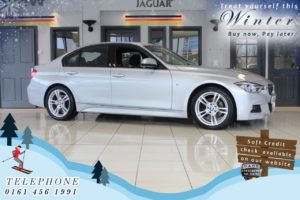 Used 2016 SILVER BMW 3 SERIES Saloon 2.0 320I M SPORT 4d AUTO 181 BHP (reg. 2016-06-13) for sale in Bredbury