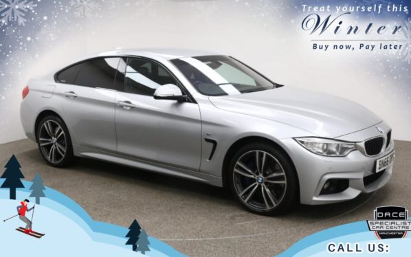 Used 2016 SILVER BMW 4 SERIES GRAN COUPE Coupe 3.0 435D XDRIVE M SPORT GRAN COUPE 4d AUTO 309 BHP (reg. 2016-09-01) for sale in Bury