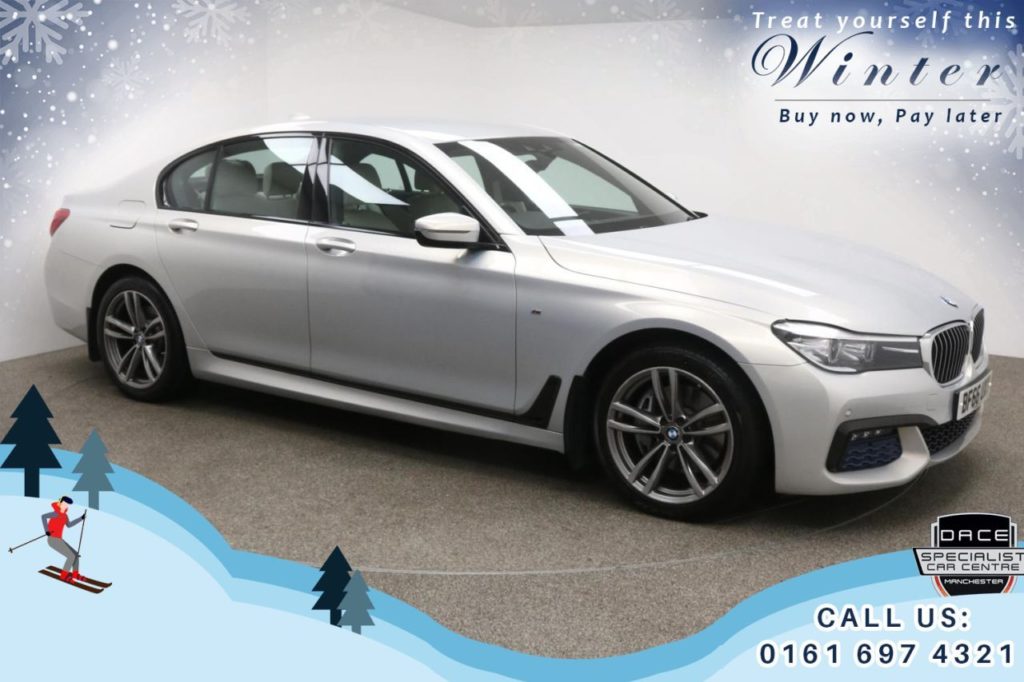 Used 2016 SILVER BMW 7 SERIES Saloon 3.0 740D XDRIVE M SPORT 4d AUTO 315 BHP (reg. 2016-12-14) for sale in Bury