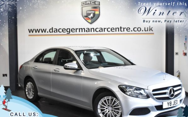 Used 2016 SILVER MERCEDES-BENZ C-CLASS Saloon 2.1 C220 D SE 4DR AUTO 170 BHP (reg. 2016-05-27) for sale in Worsley