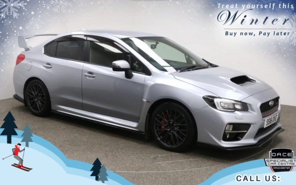 Used 2016 SILVER SUBARU WRX Saloon 2.5 STI TYPE UK 4d 300 BHP (reg. 2016-04-15) for sale in Bury
