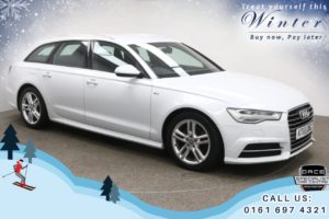 Used 2016 WHITE AUDI A6 AVANT Estate 2.0 AVANT TDI ULTRA S LINE 5d AUTO 188 BHP (reg. 2016-02-19) for sale in Bury