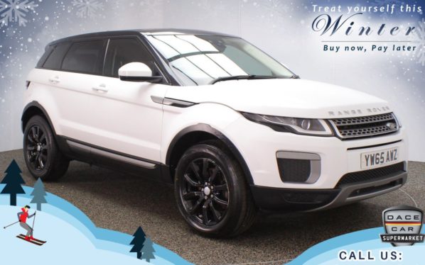 Used 2016 WHITE LAND ROVER RANGE ROVER EVOQUE 4x4 2.0 TD4 SE 5d AUTO 177 BHP (reg. 2016-02-16) for sale in Oldham