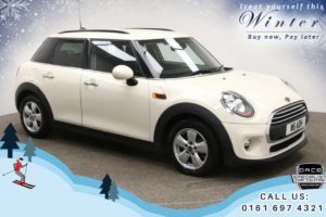 Used 2016 WHITE MINI HATCH ONE Hatchback 1.5 ONE D 5d 94 BHP (reg. 2016-01-21) for sale in Bury